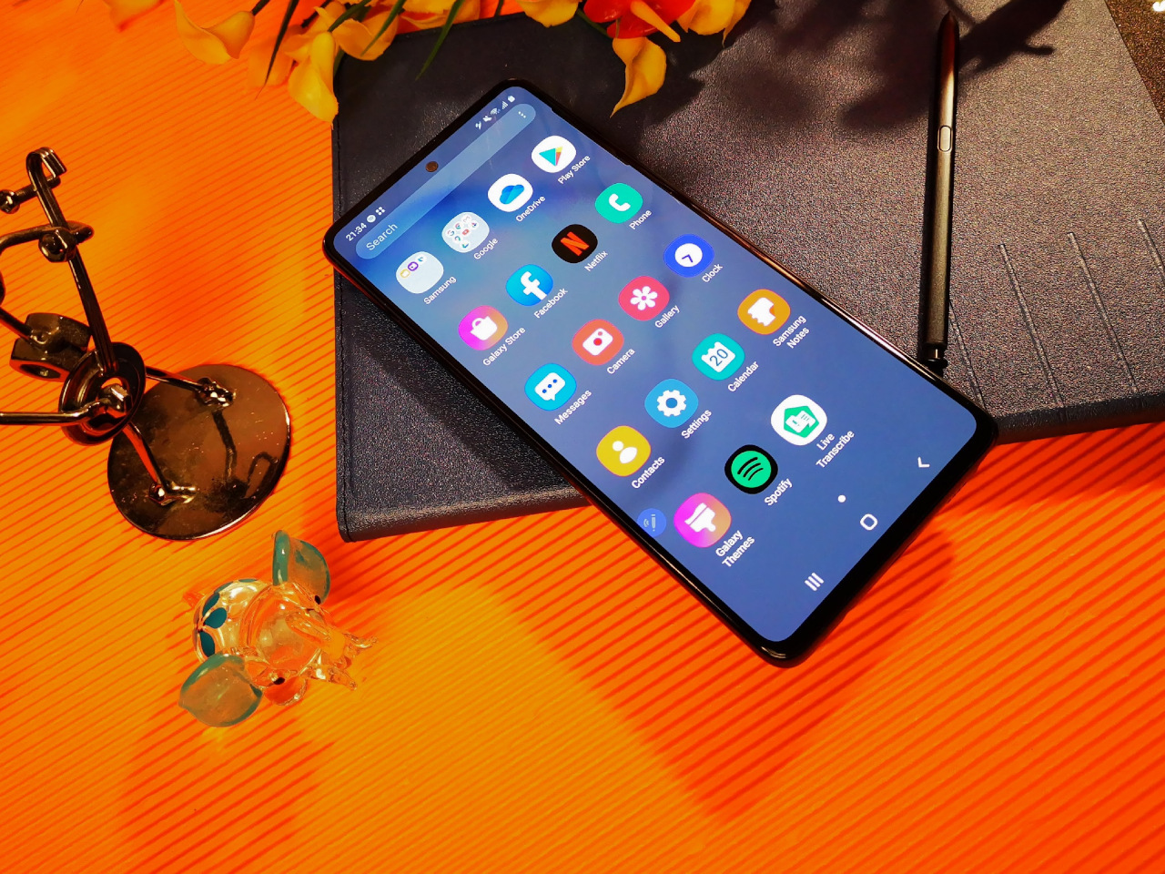 note 10 lite android 10